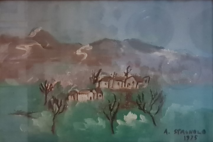 Il mio primo quadro ad olio del 1975 Il mio primo quadro ad olio