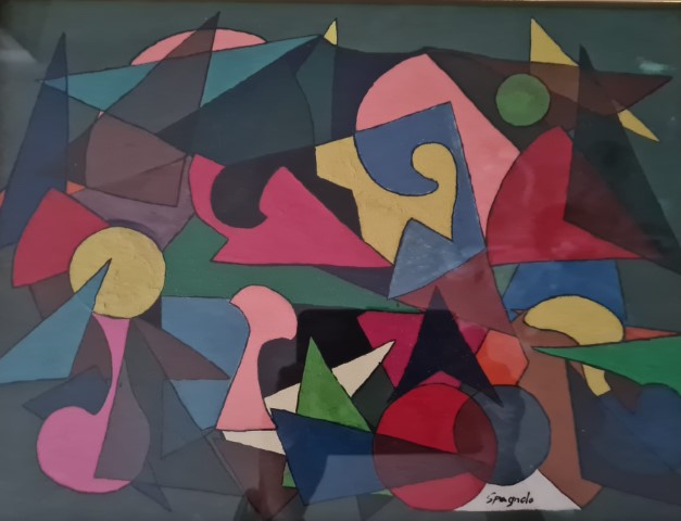 opere fatte principalmente di figure “geometriche” Image
